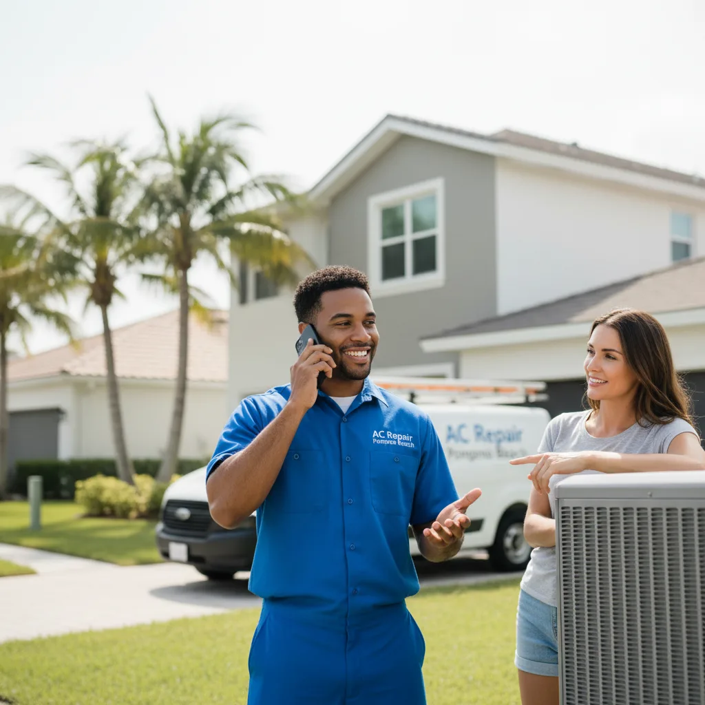 AC Repair Pompano Beach customer support in Delevan